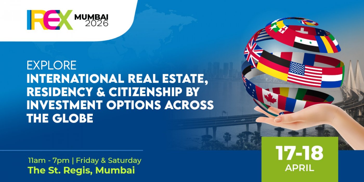 IREX2026, Mumbai: International Real Estate & Immigration by Investment Show