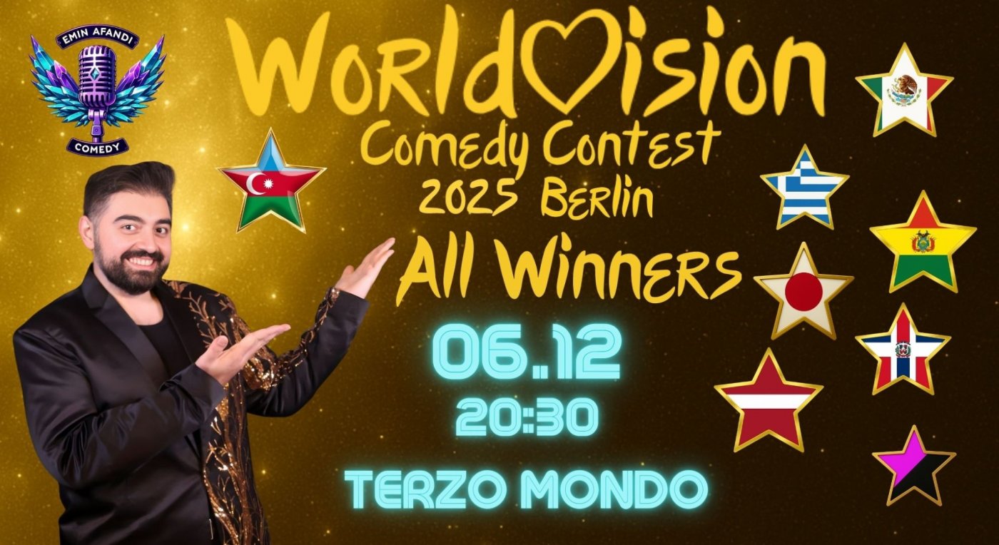 WorldVision Comedy Contest All Winners 06.12.2025 Berlin