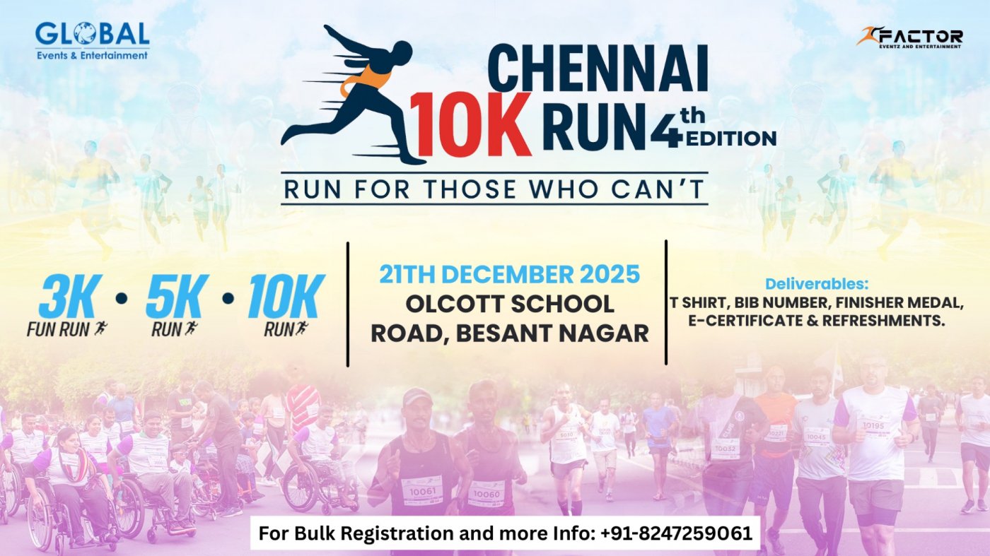Chennai 10K Run - 4th Edition