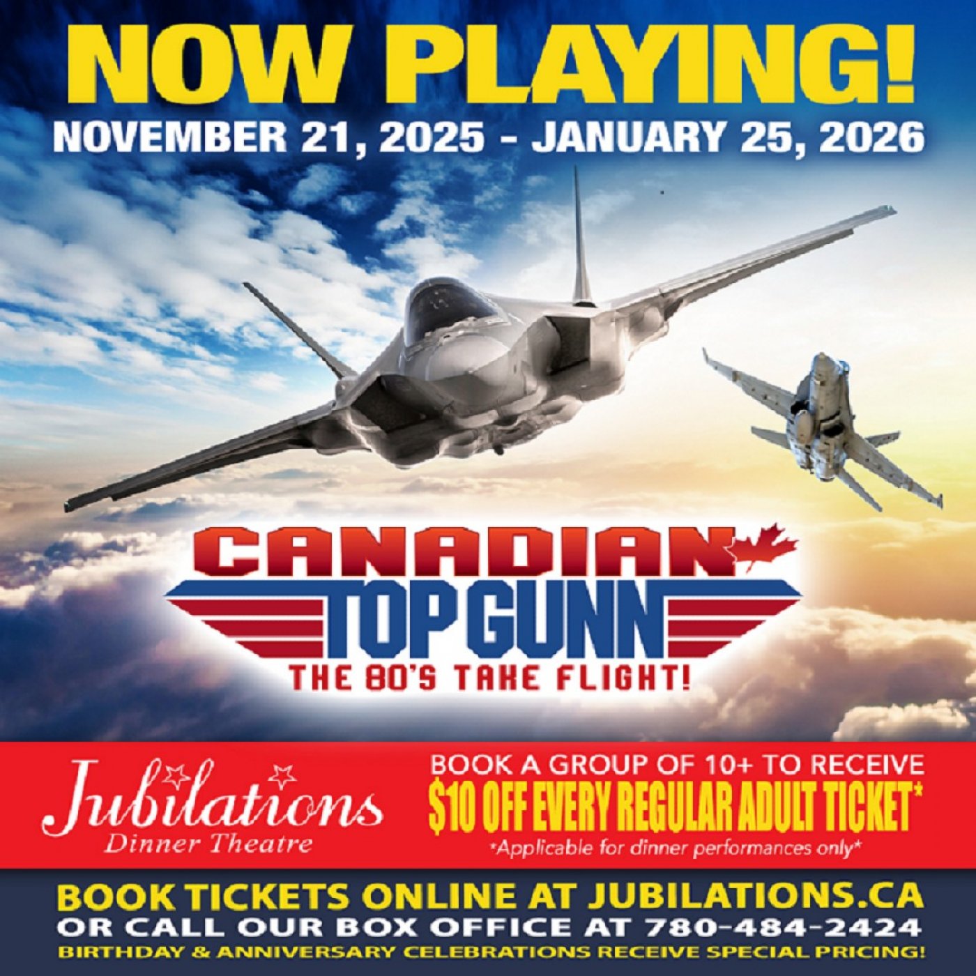 Canadian Top Gunn: The 80\u2019s Take Flight