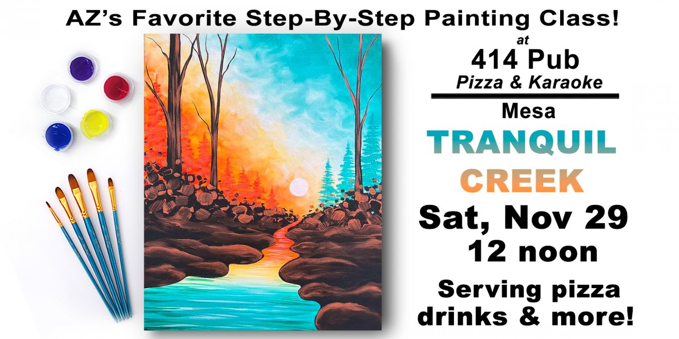 Tranquil Creek - Paint and Sip Party