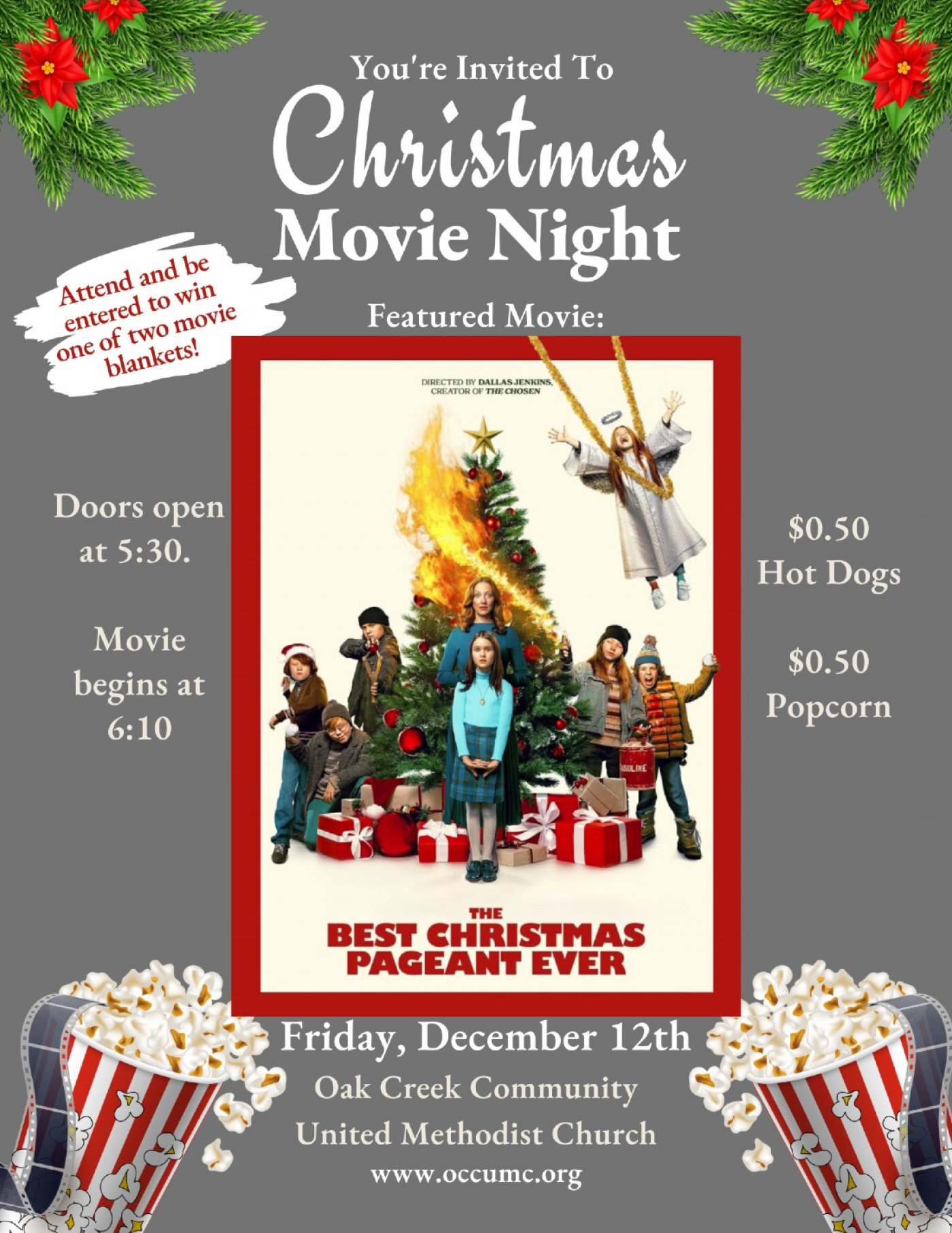 Christmas Movie Night: "The Best Christmas Pageant Ever"