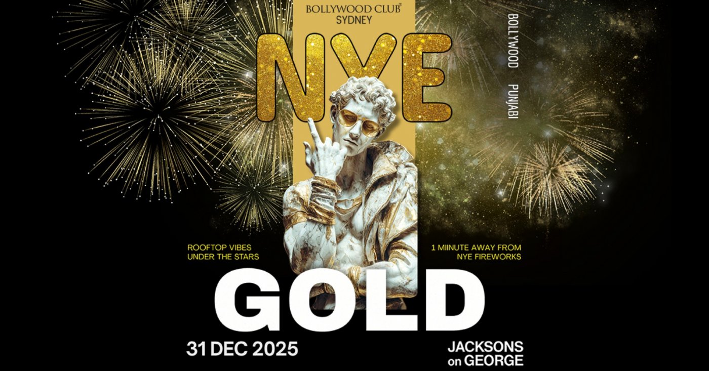 Bollywood Club Presents GOLD NYE at Jacksons on George, Sydney