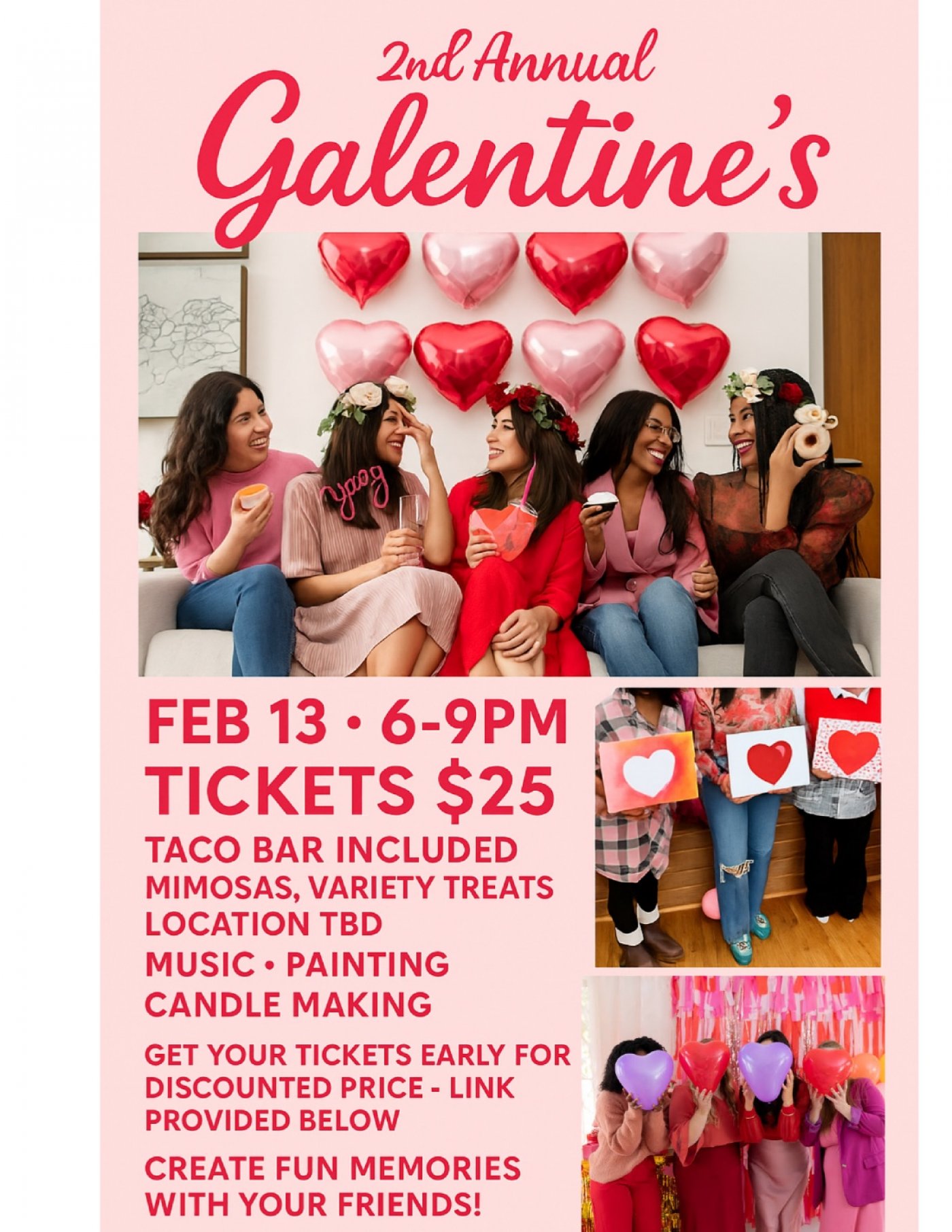 Second Annual Galentines Event