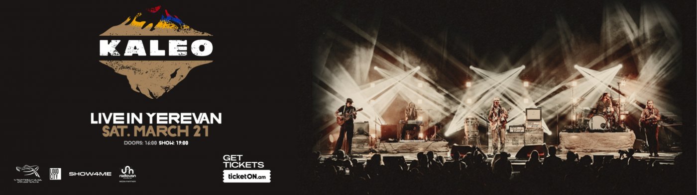 Kaleo \u2013 Live in Yerevan 2026