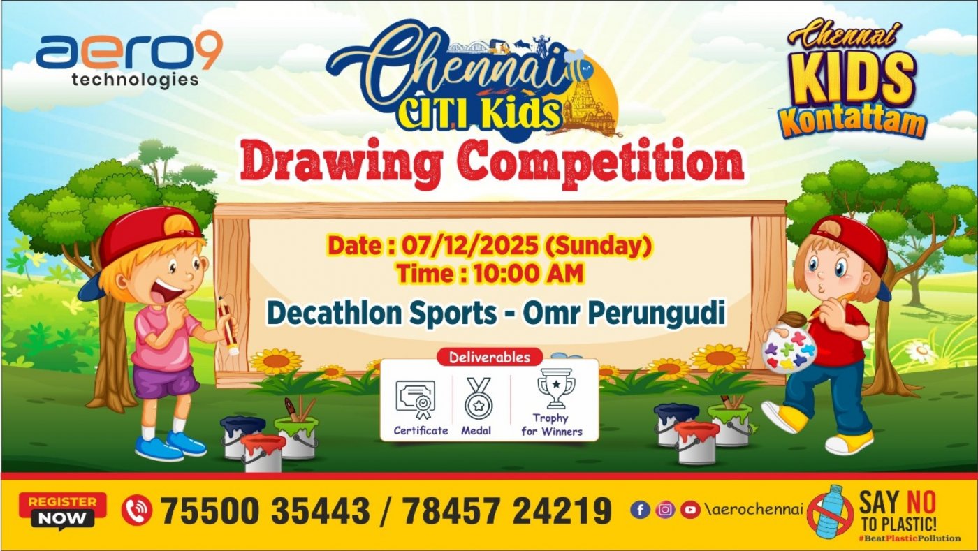 Chennai Citi KIDS Drawing Competition (Perungudi)