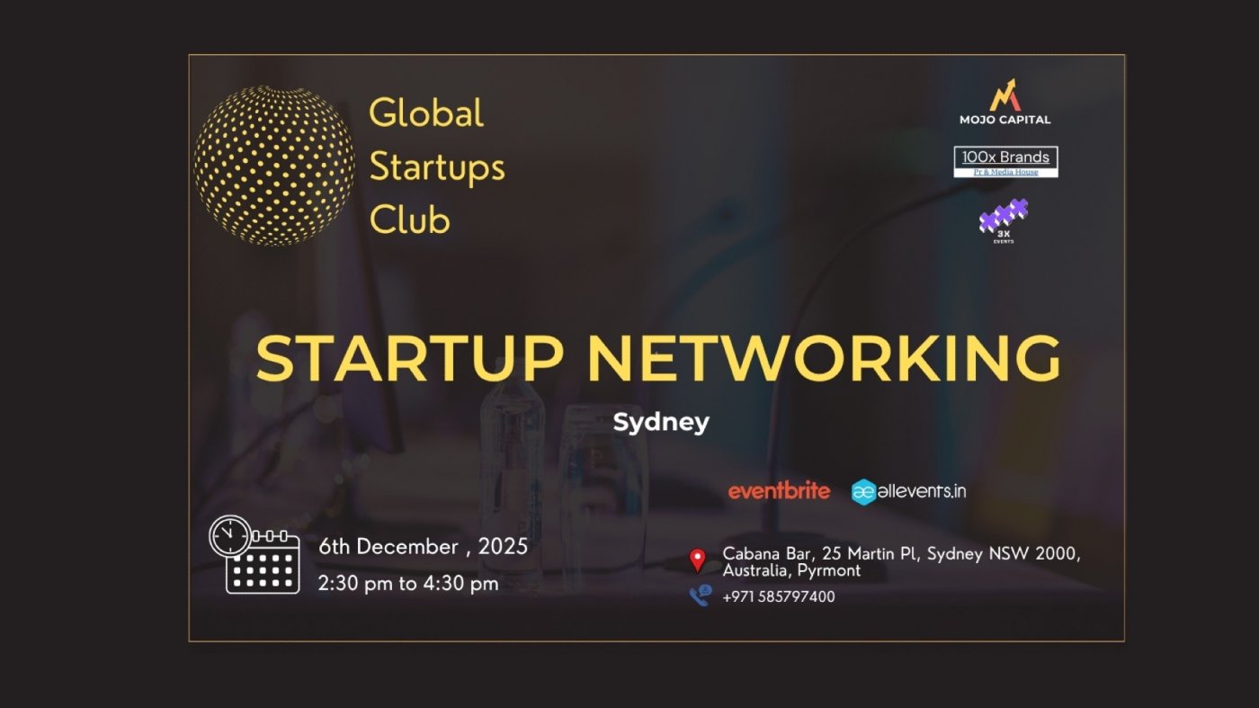 STARTUP NETWORKING Sydney Australia 2025
