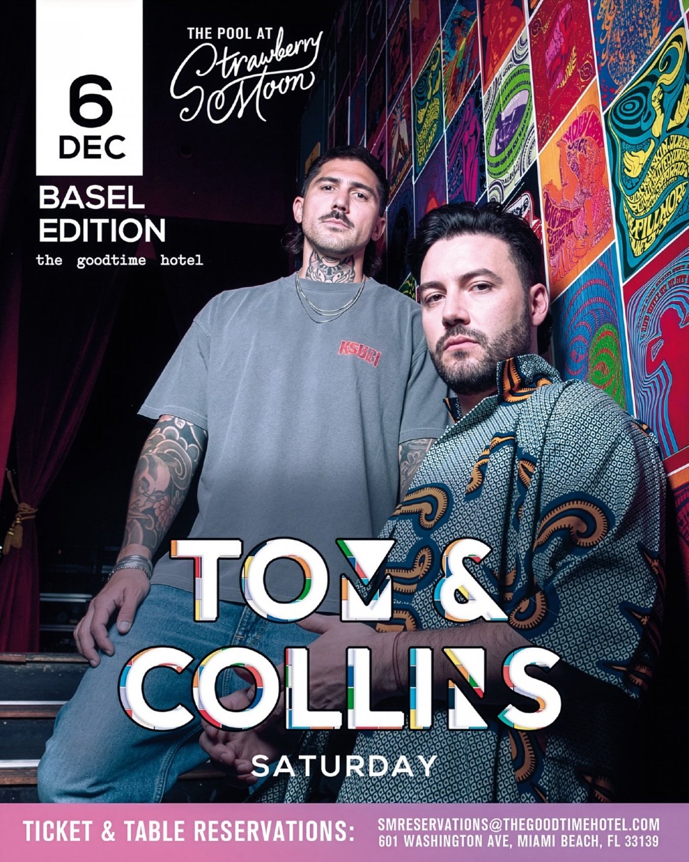 The Pool at The Goodtime Hotel\u2019s Miami Art Week 