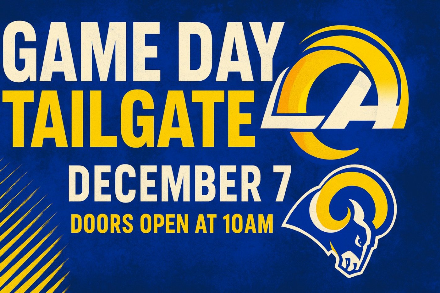 GAMEDAY RAMS GAME