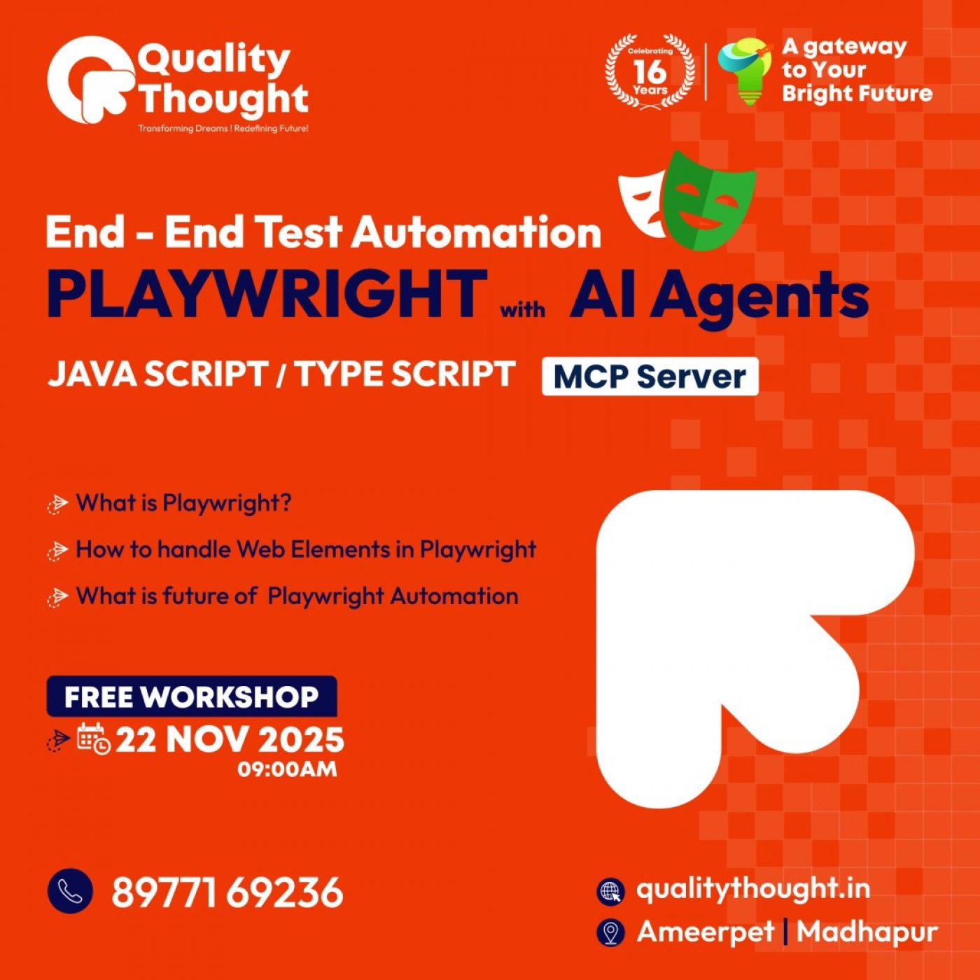 Playwright Training In Hyderabad