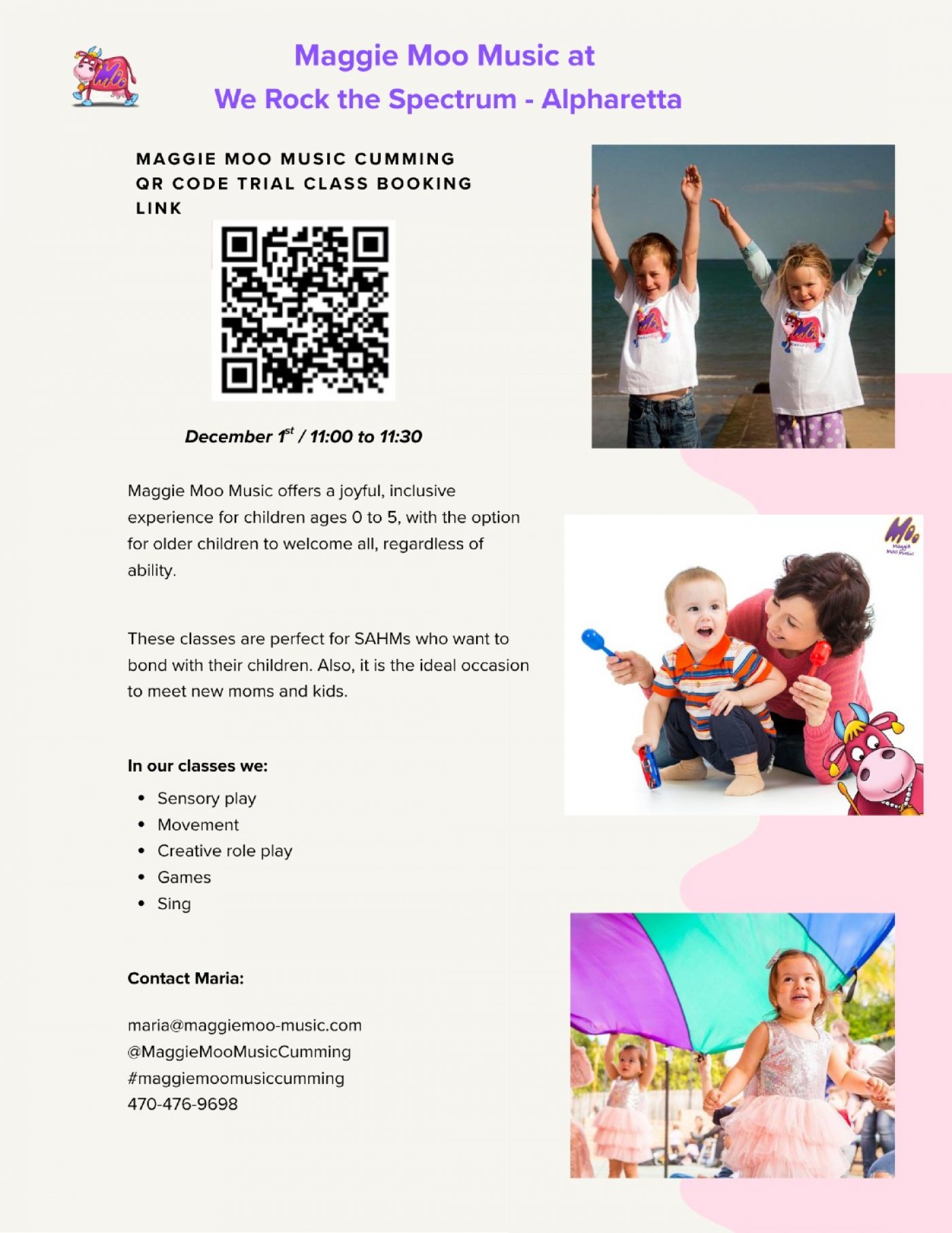 Maggie Moo Music at We Rock the Spectrum - Alpharetta