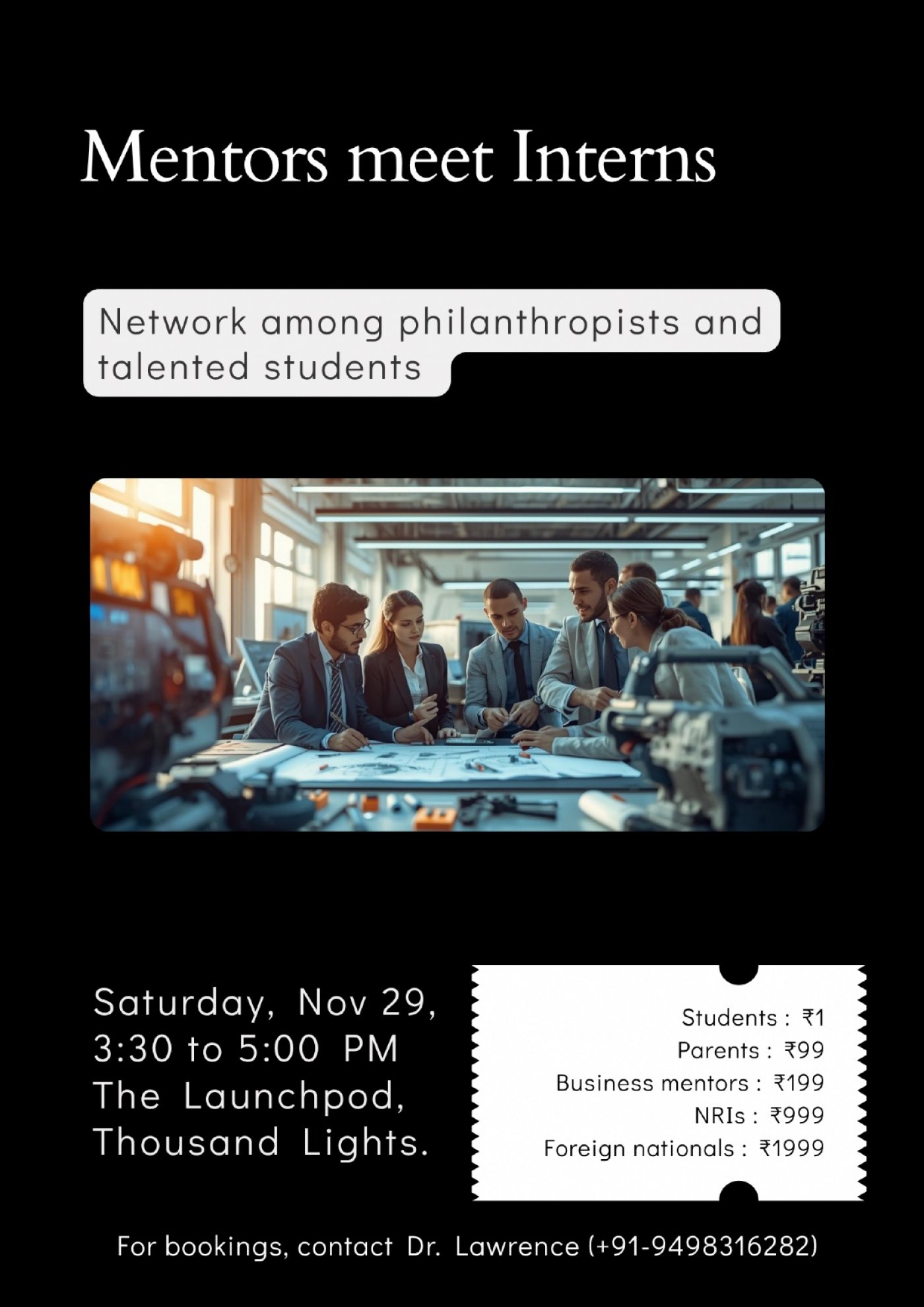 Mentors meet Interns