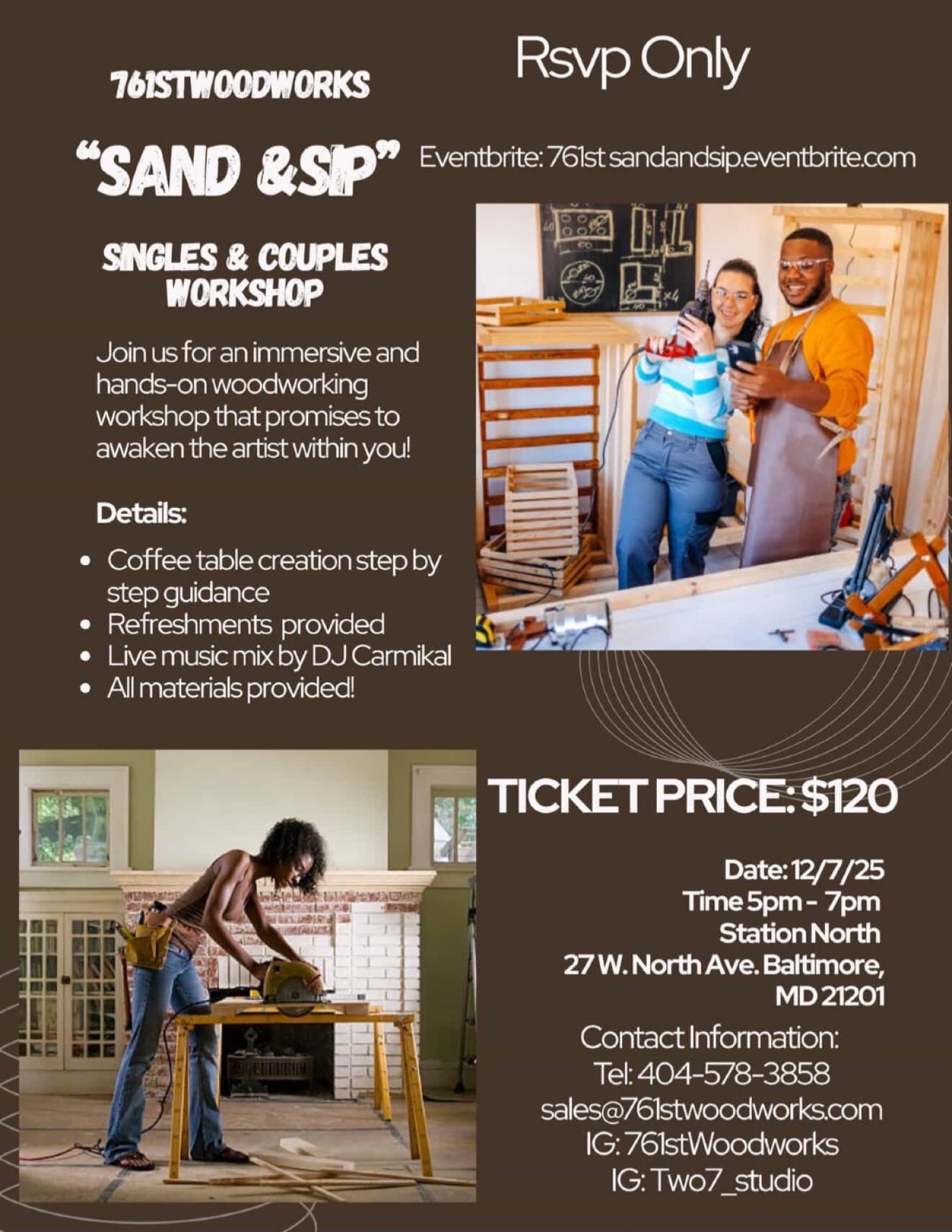 Sand & Sip: Build Your Own Coffee Table