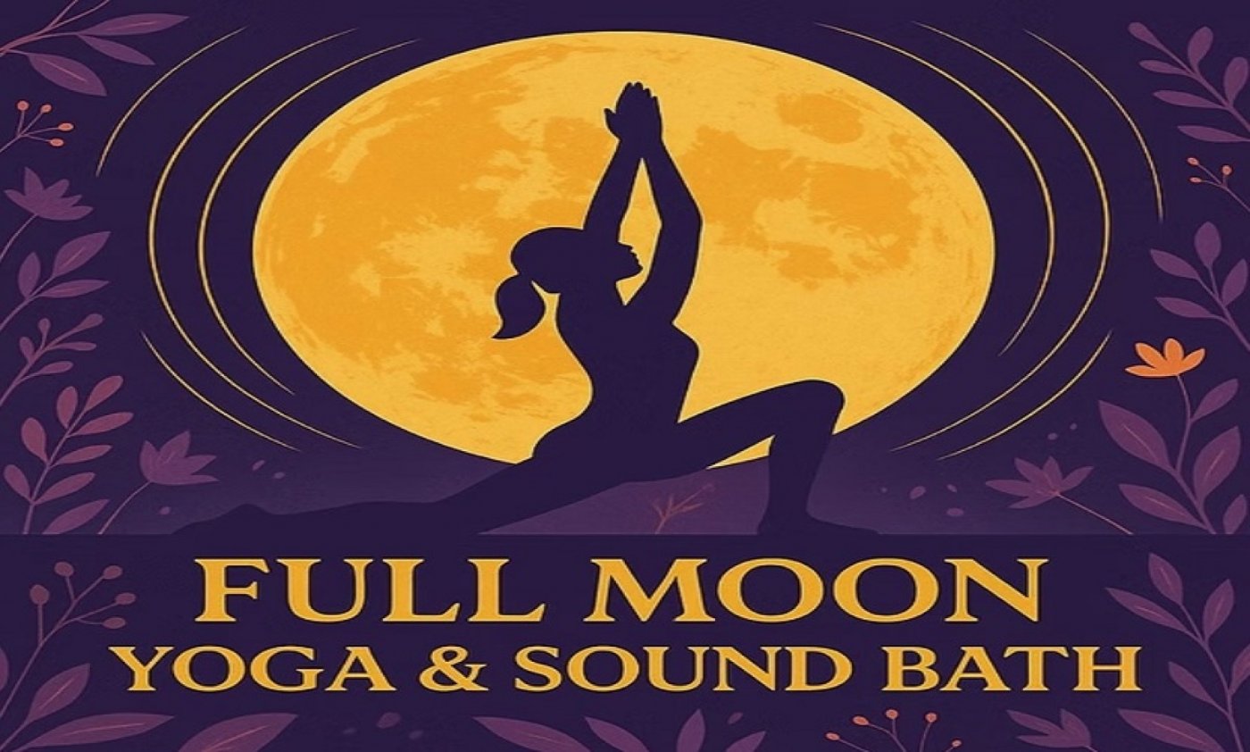 Full Moon Yoga & Sound Bath w\/ Special Guest Instructor Alainna