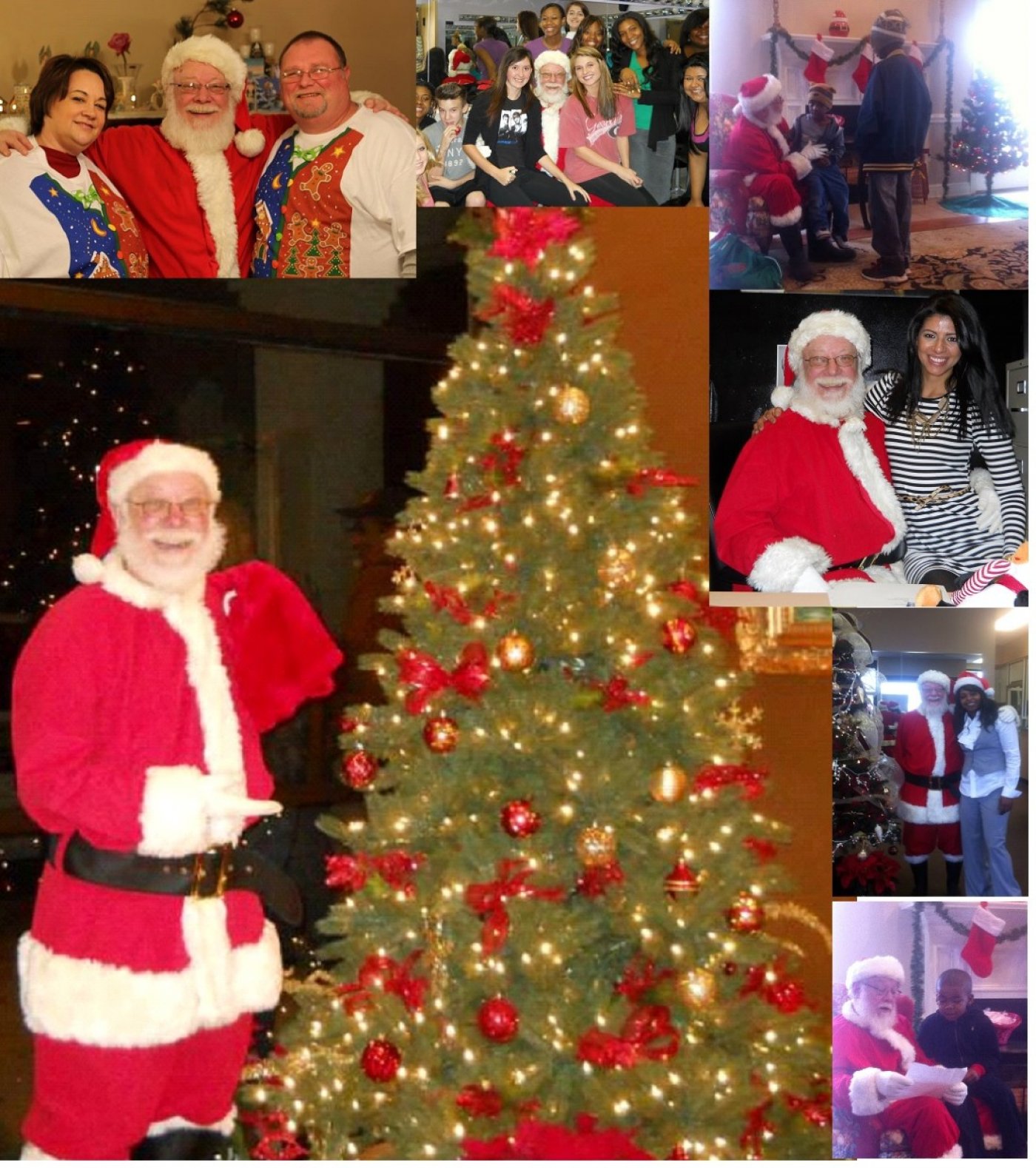 SANTA visits the Memphis Area!