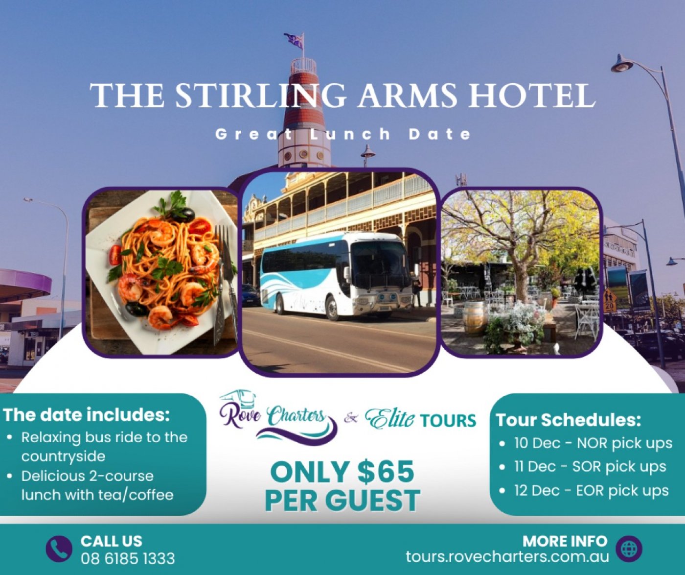 The Great Lunch Date - Stirling Arms Hotel