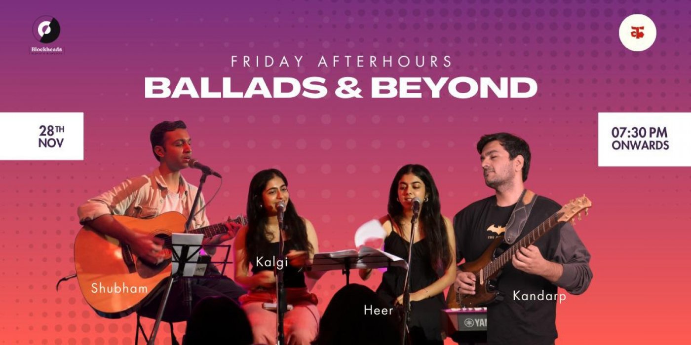 Friday AfterHours: Ballads & Beyond