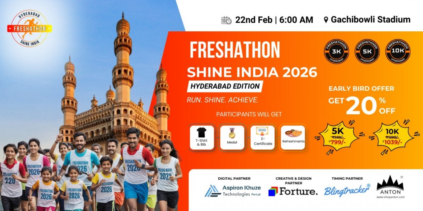 FRESHATHON SHINE INDIA 2026 \u2013 HYDERABAD EDITION 