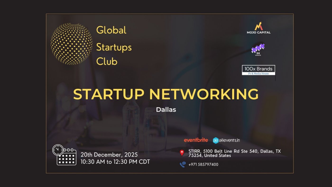 GLOBAL STARTUPS CLUB l STARTUP NETWORKING Dallas2025