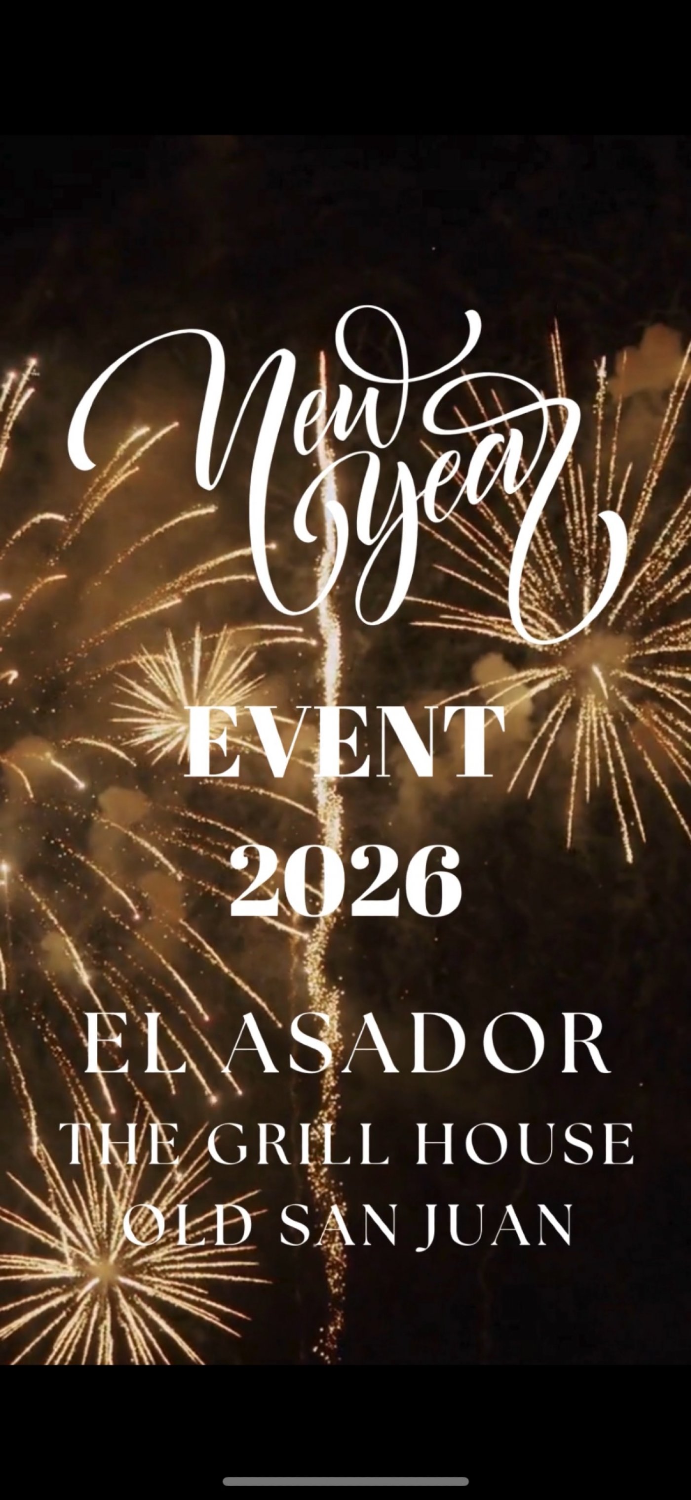 NEW YEARS SPECIAL EVENT 2026