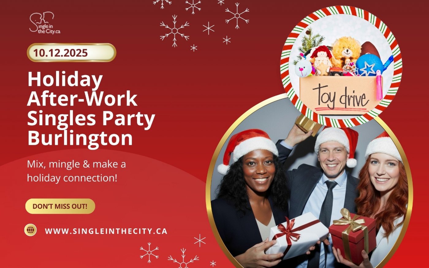 Holiday After-Work Singles Mixer Burlington
