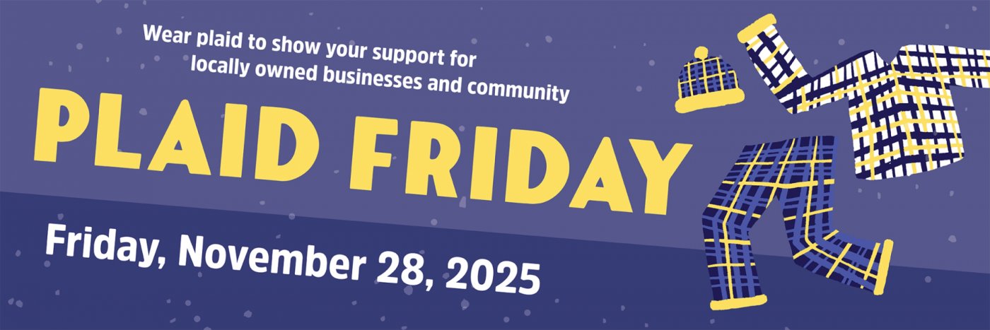 Plaid Friday in Lincoln Square Ravenswood