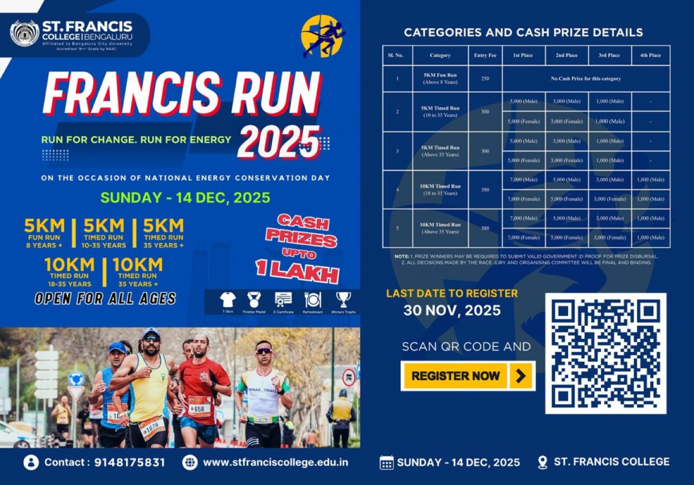 FRANCIS RUN 2025