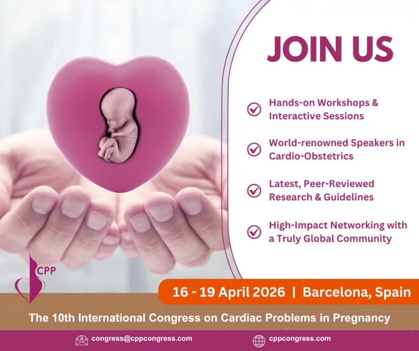  10th International Congress on Cardiac Problems in Pregnancy (CPP 2026)