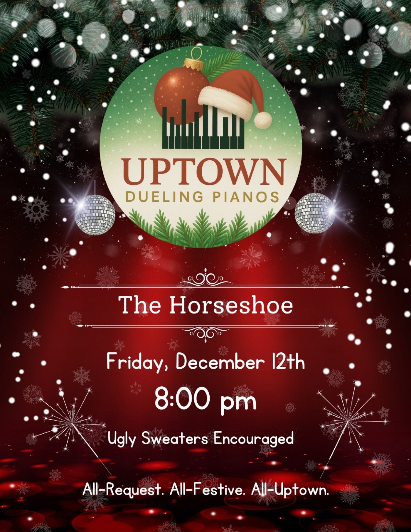 Dueling Pianos LIVE at the Horseshoe (South End)