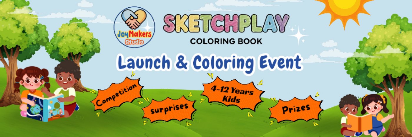 Coloring Fun event - For Kids 4-12 Years