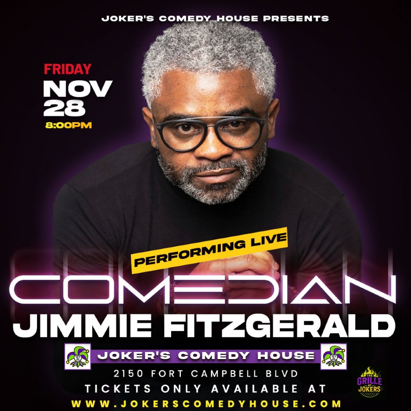 Comedian Jimmie Fitzgerald Live at Joker\u2019s! (Family Friendly)