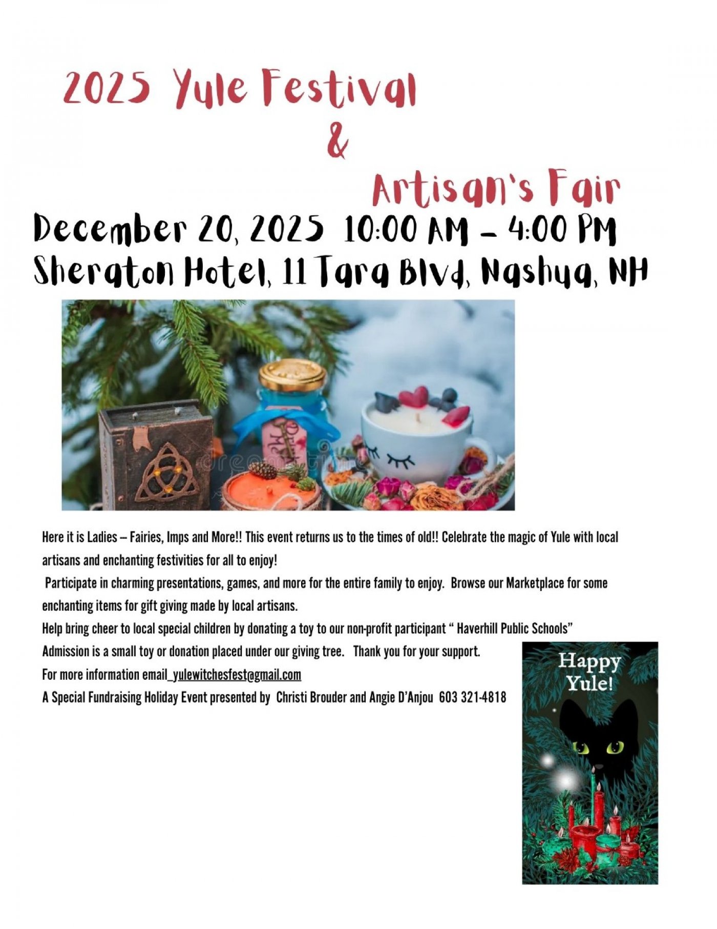 Yule Festival & Artisans Fair Fundraiser