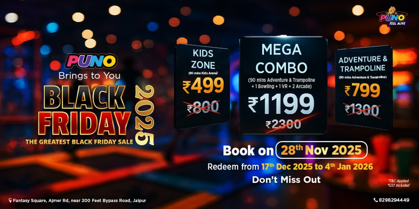 Greatest Black Friday Sale | PUNO Black Friday Mega Sale | Biggest Deal of the Year | One Day Offer