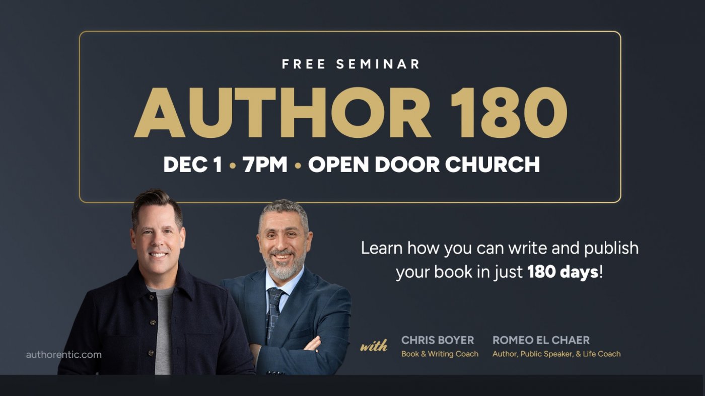 Author 180: Free Book Writing Seminar + "Rising Phoenix" Signing