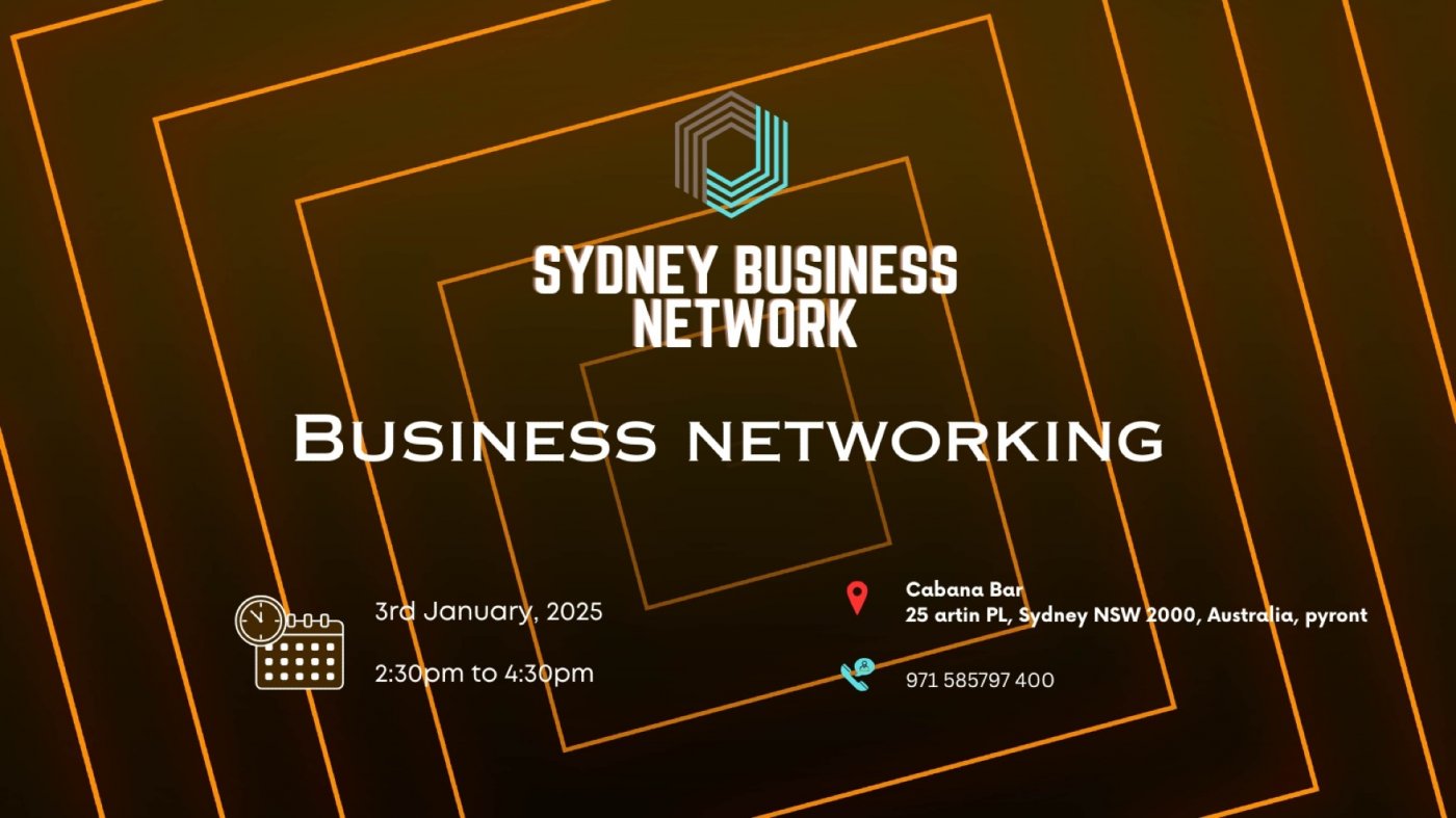 Business Networking Sydney 2025