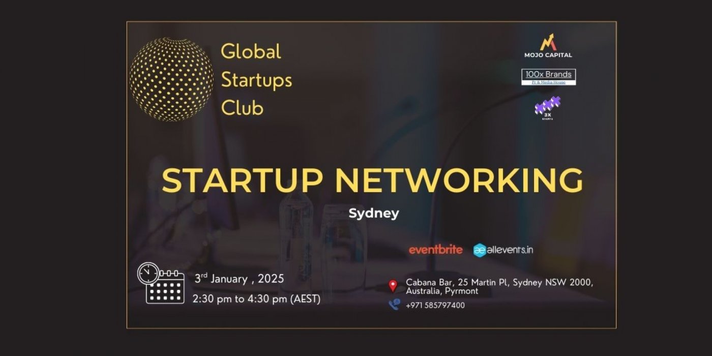 STARTUP NETWORKING Sydney Australia 2025