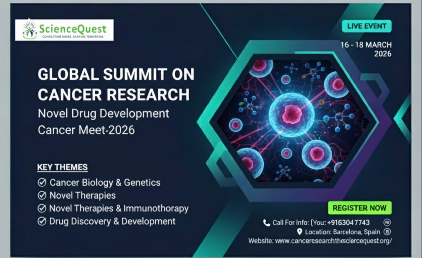 Global Summit on Cancer Research and Novel Drug Development 