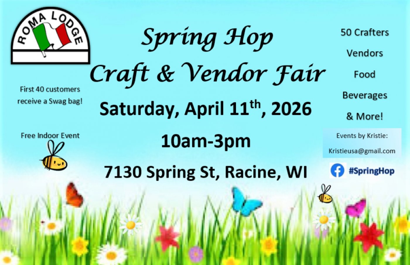 2026 Spring Hop Craft and Vendor Fair