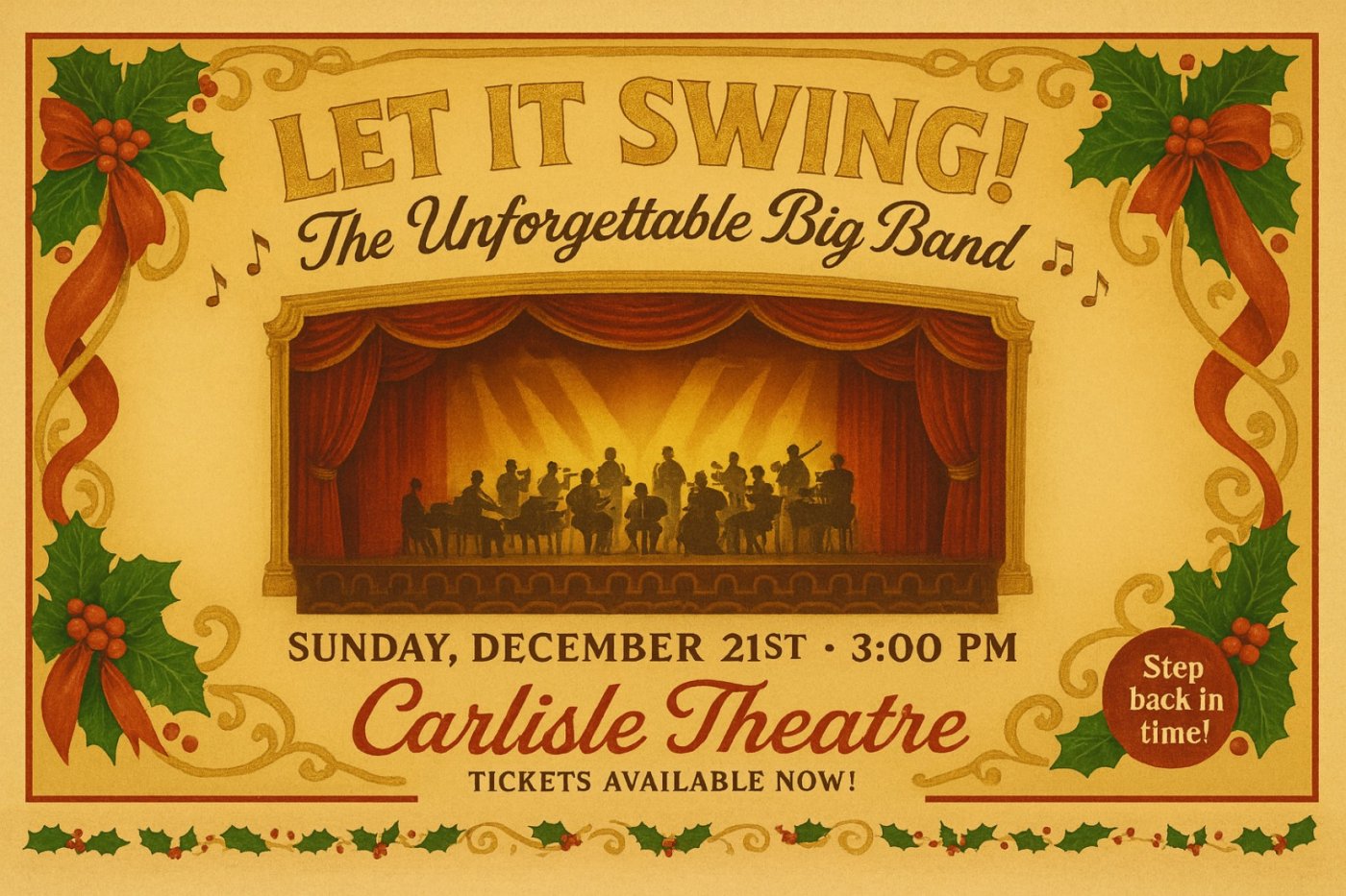 "Let It Swing!" Presented by the Unforgettable Big Band