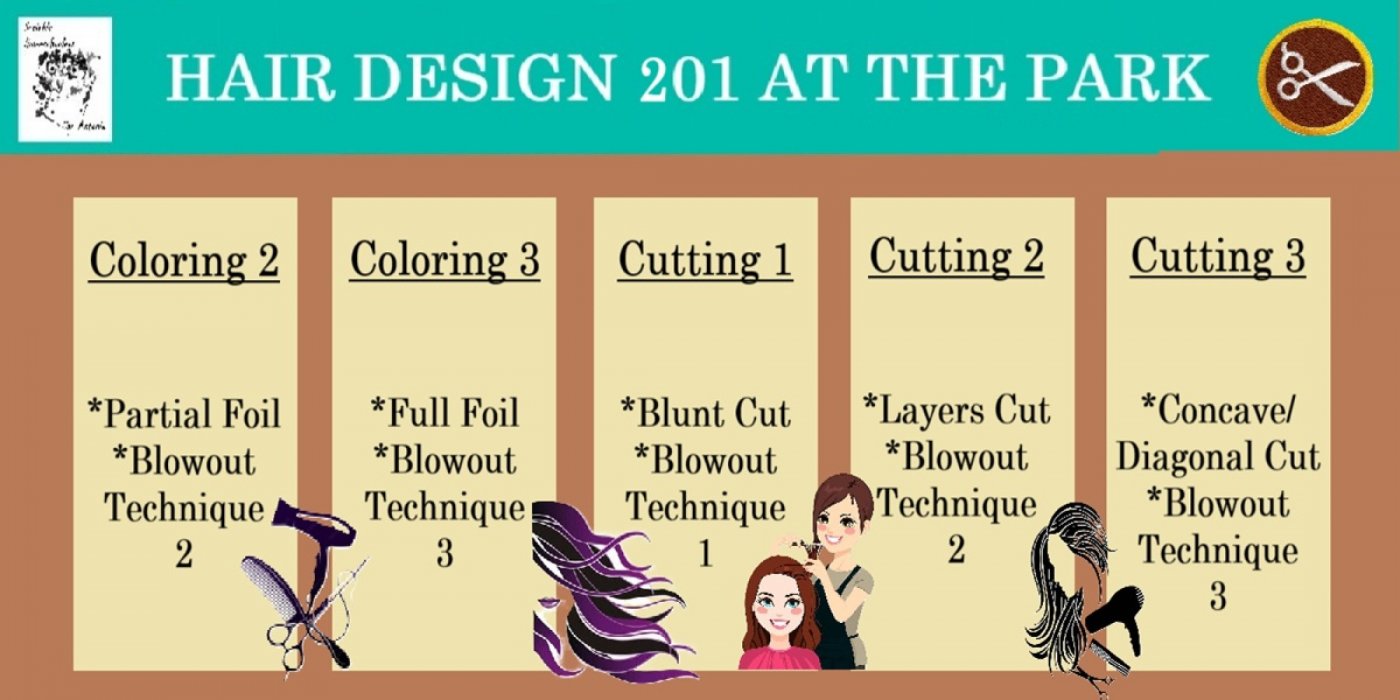 FULL! Hair Designs 201 At The Park