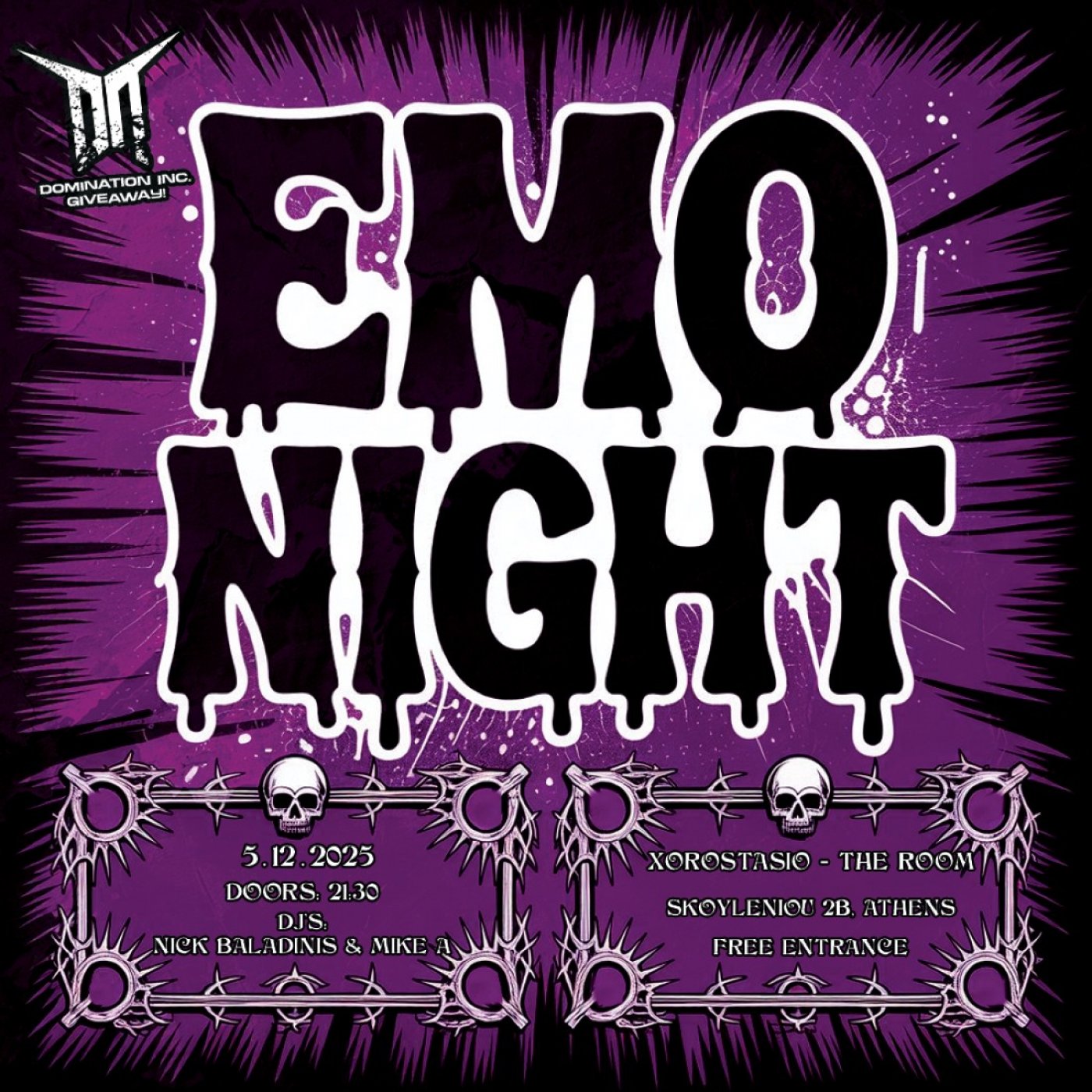 EMO NIGHT in ATHENS!
