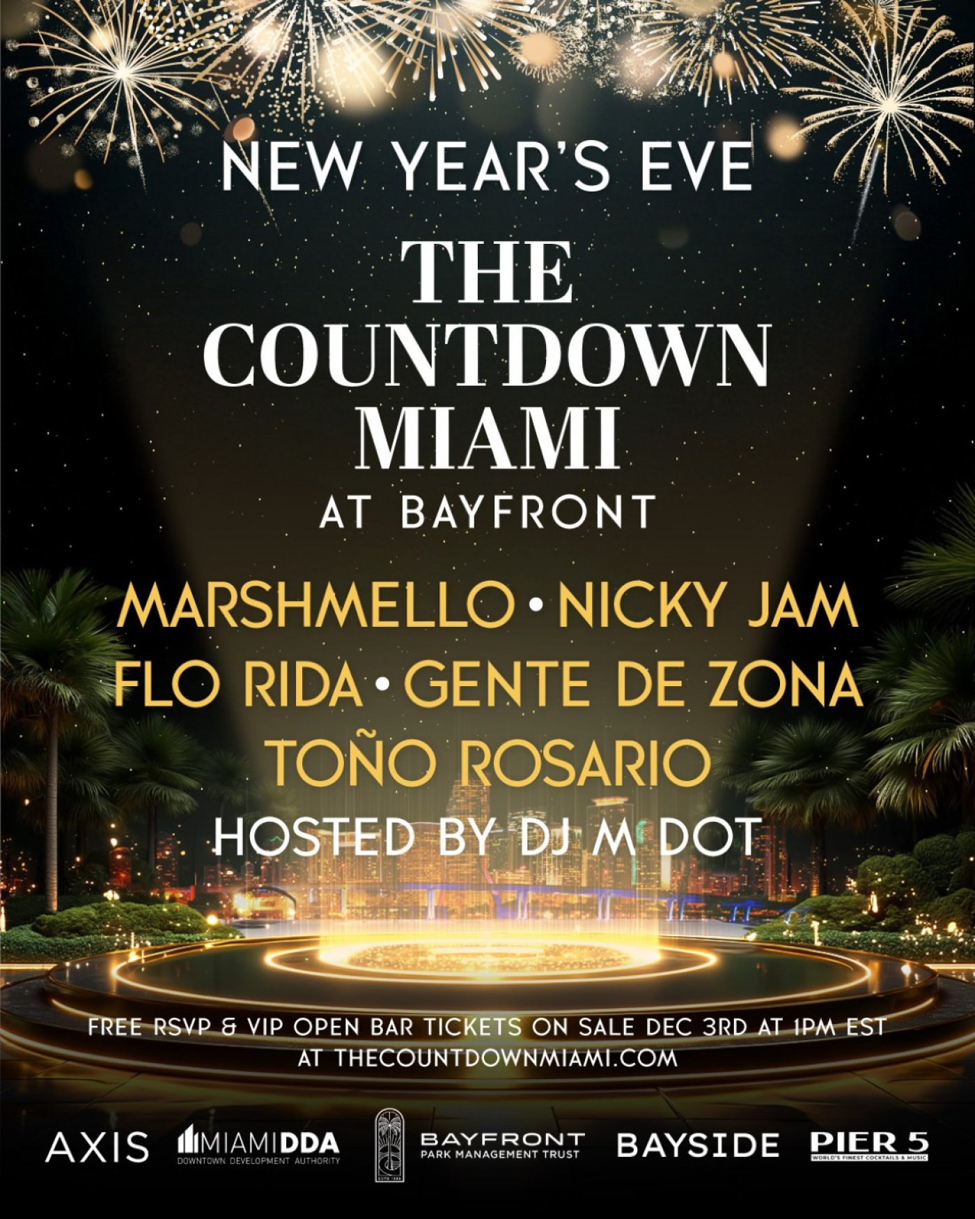 THE COUNTDOWN MIAMI at Bayfront 2026