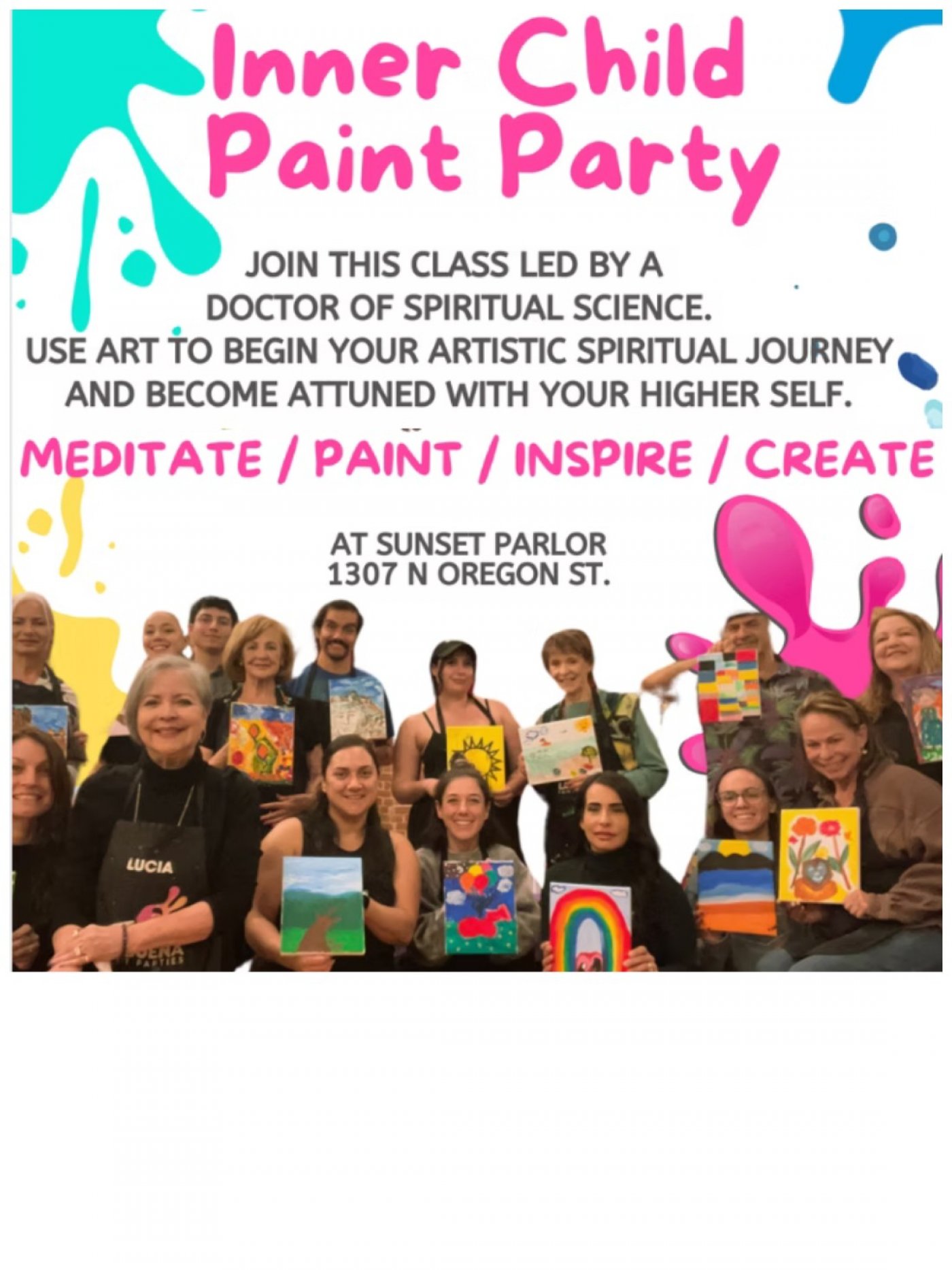 Inner Child Art Paint Party