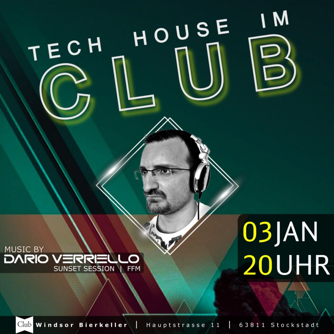 Tech House im Club