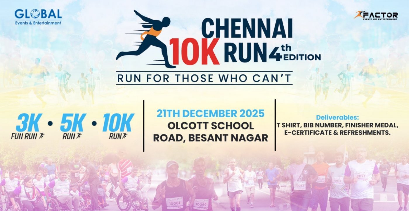 Chennai 10K Run - 4th Edition