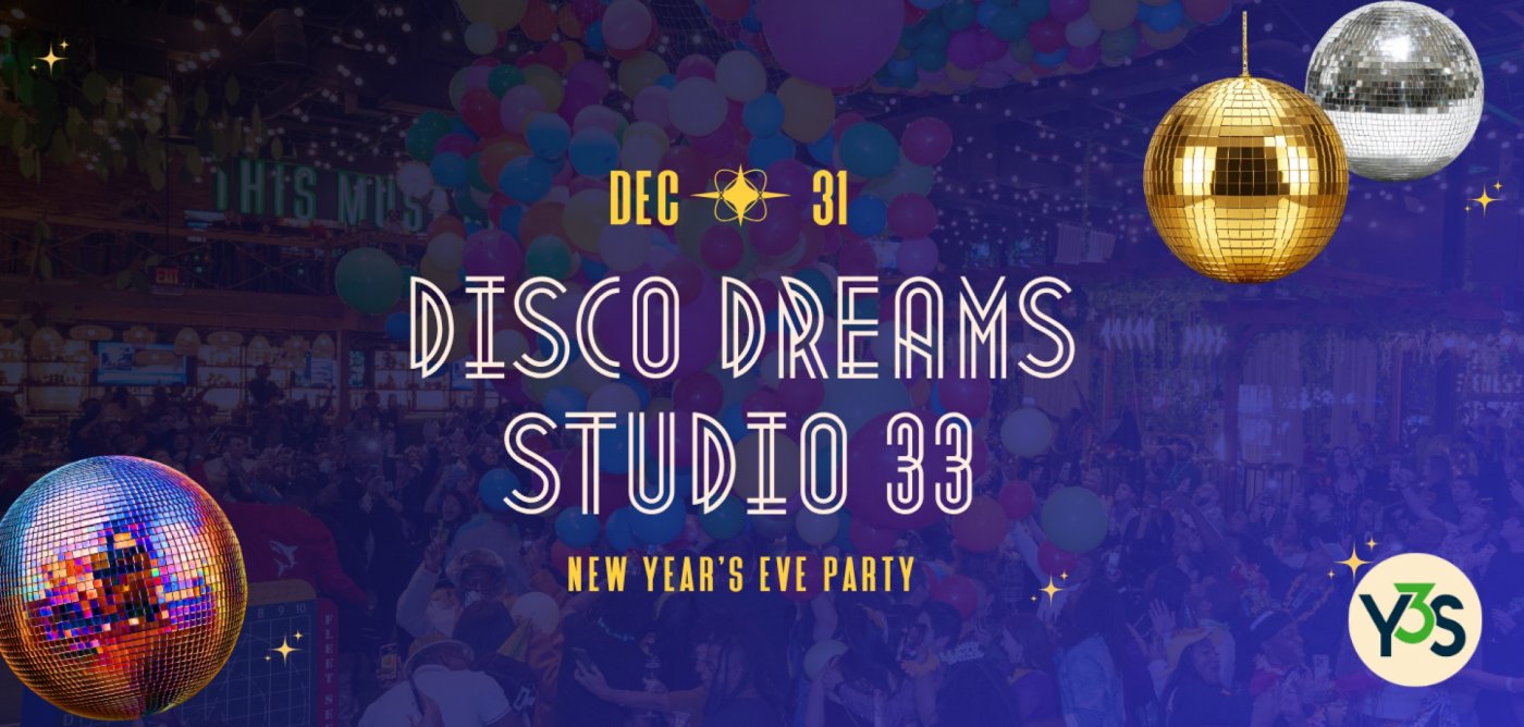 NYE Disco Dreams at Your 3rd Spot