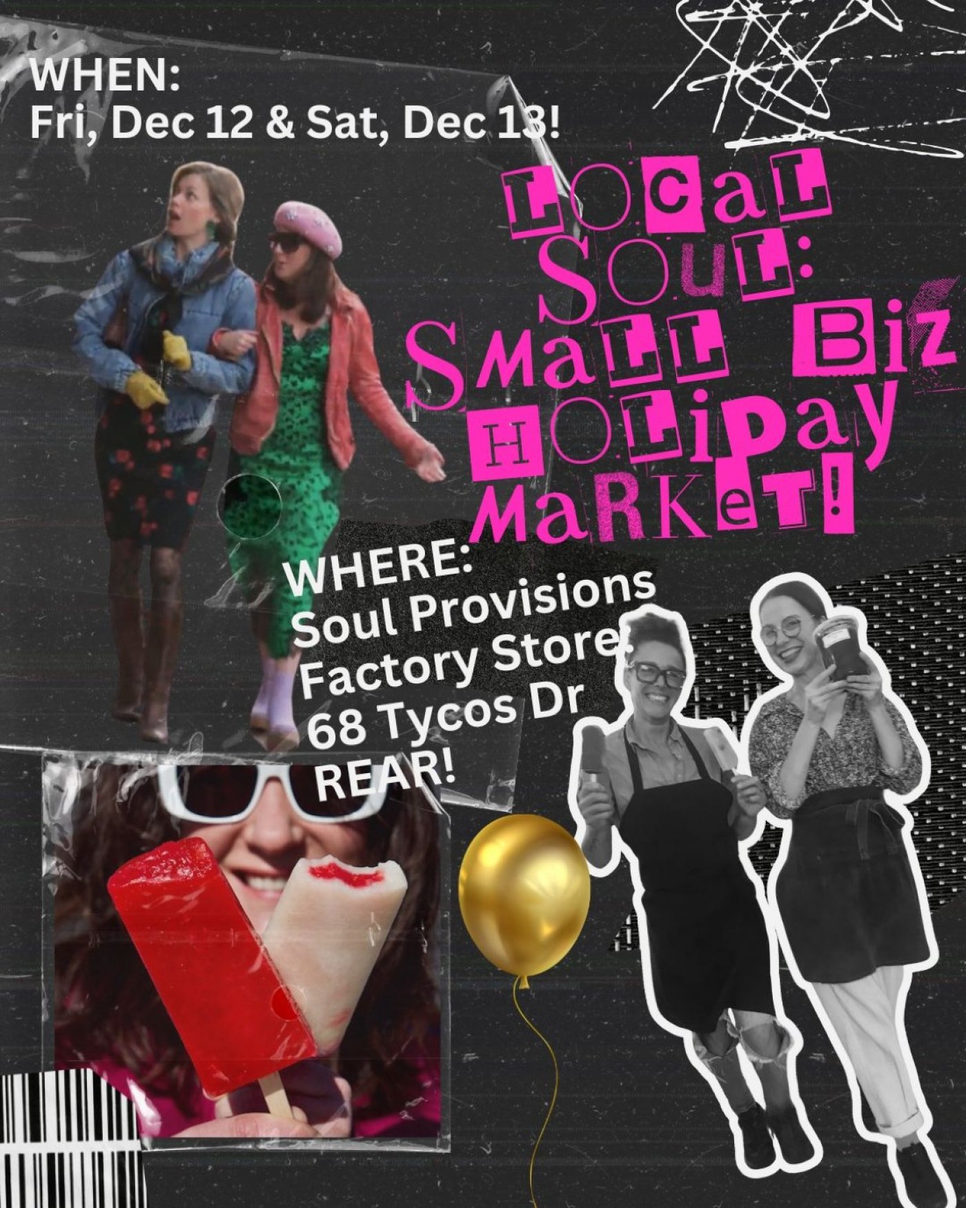 LOCAL SOUL: A Small Biz Holiday Market!