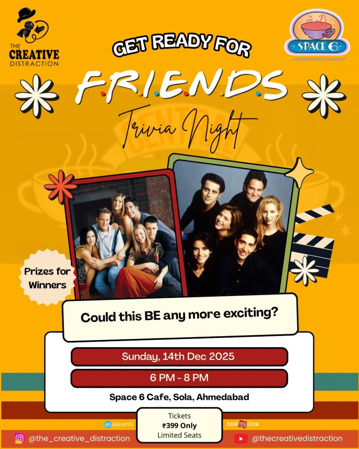 Friends Trivia Night - The Creative Distraction