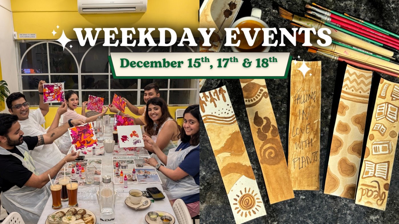 Weekday Events at CPL, Rajpath Rangoli (December 15th, 17th & 18th)