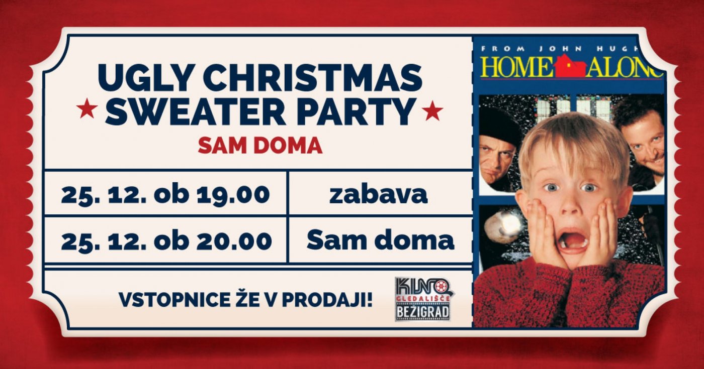 Ugly Christmas Sweater Party: SAM DOMA